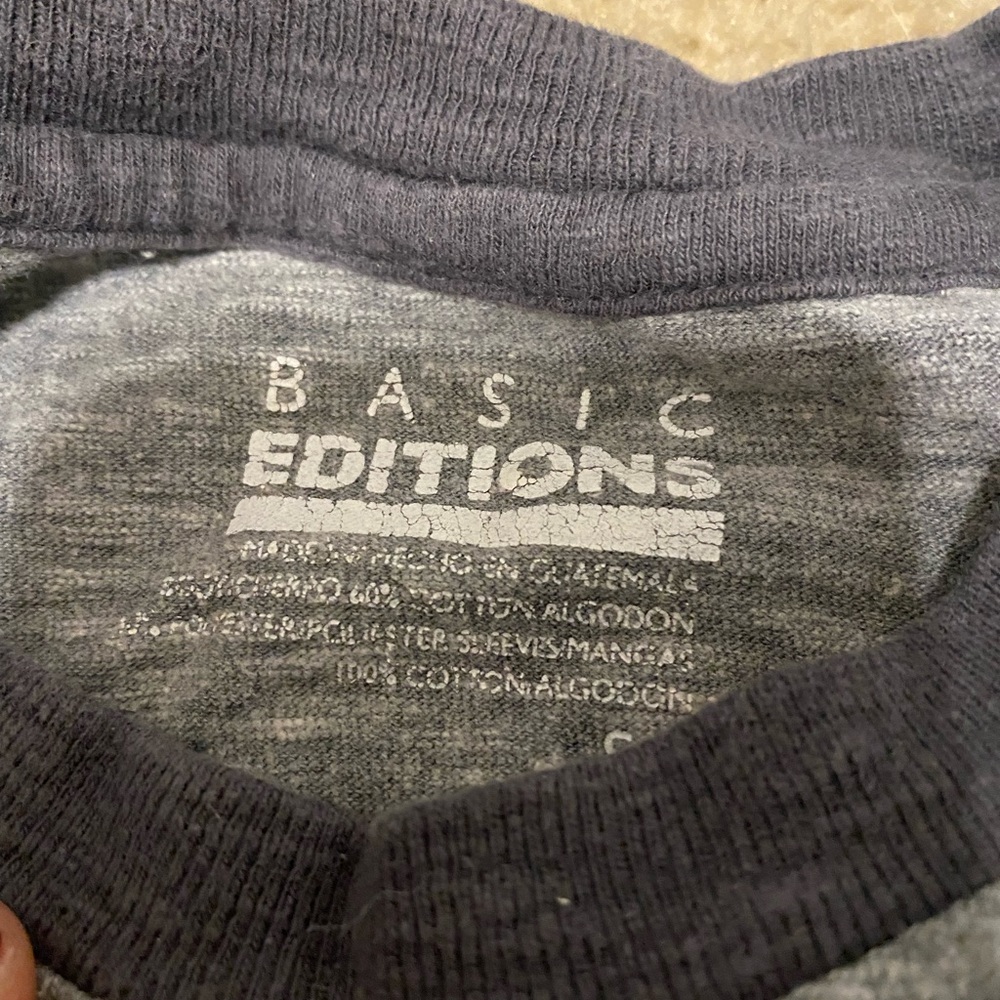 COPY - Mens baseball style long sleeve (RESERVED FOR SROJABXH)